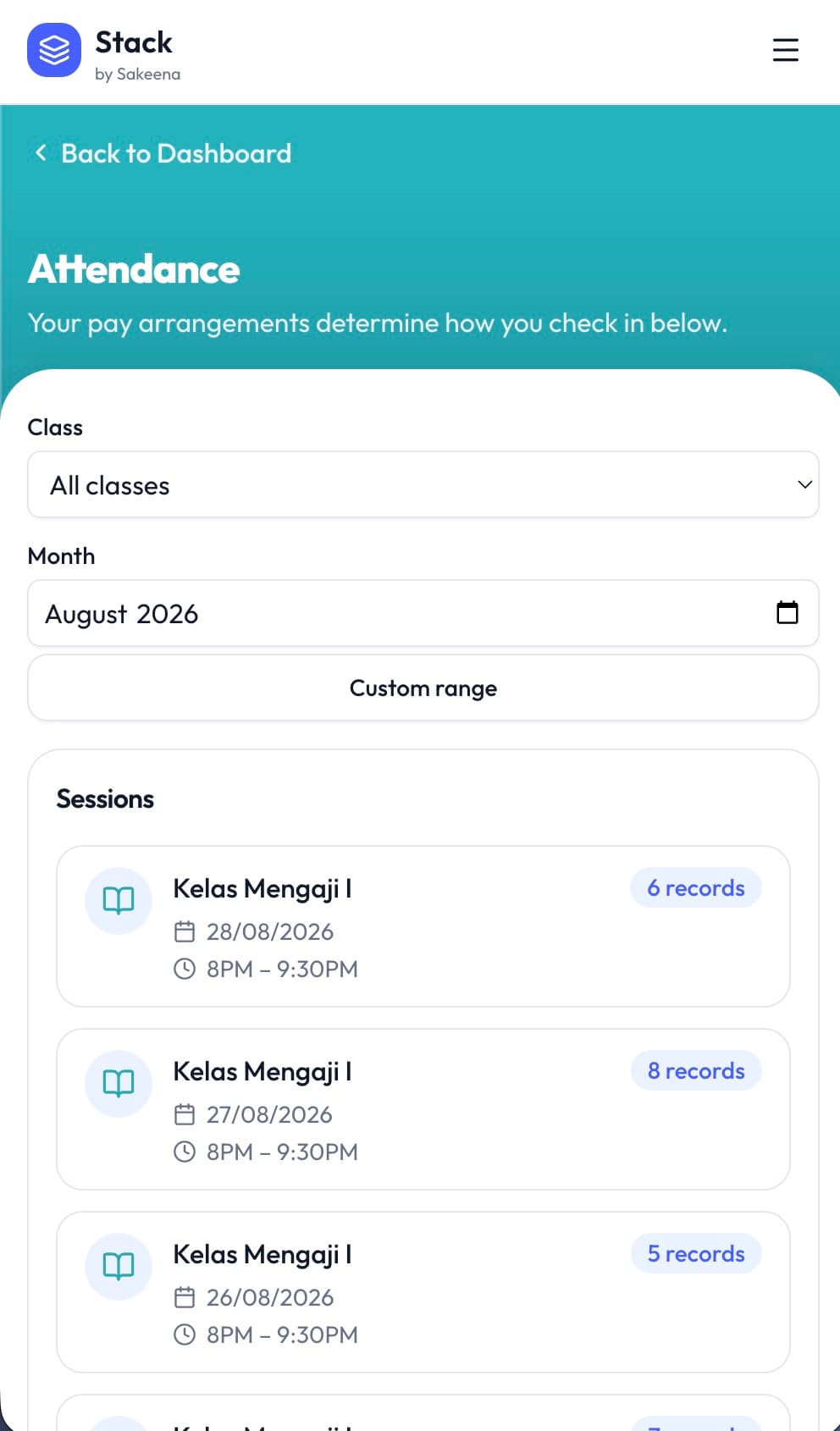 Everything for class day, in your pocket 3